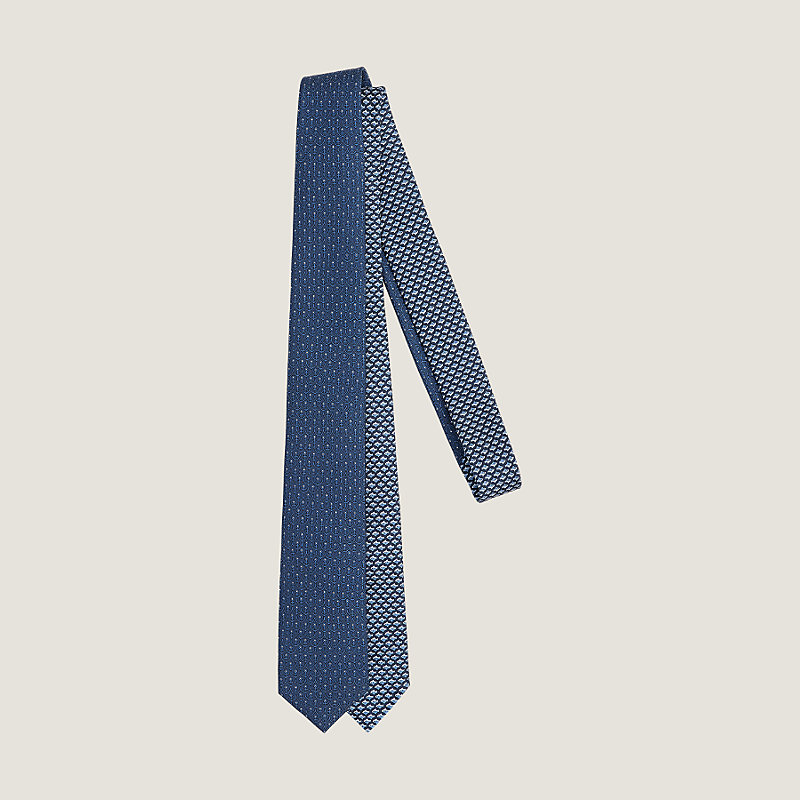 Double 6 Imprimee tie | Hermès Canada